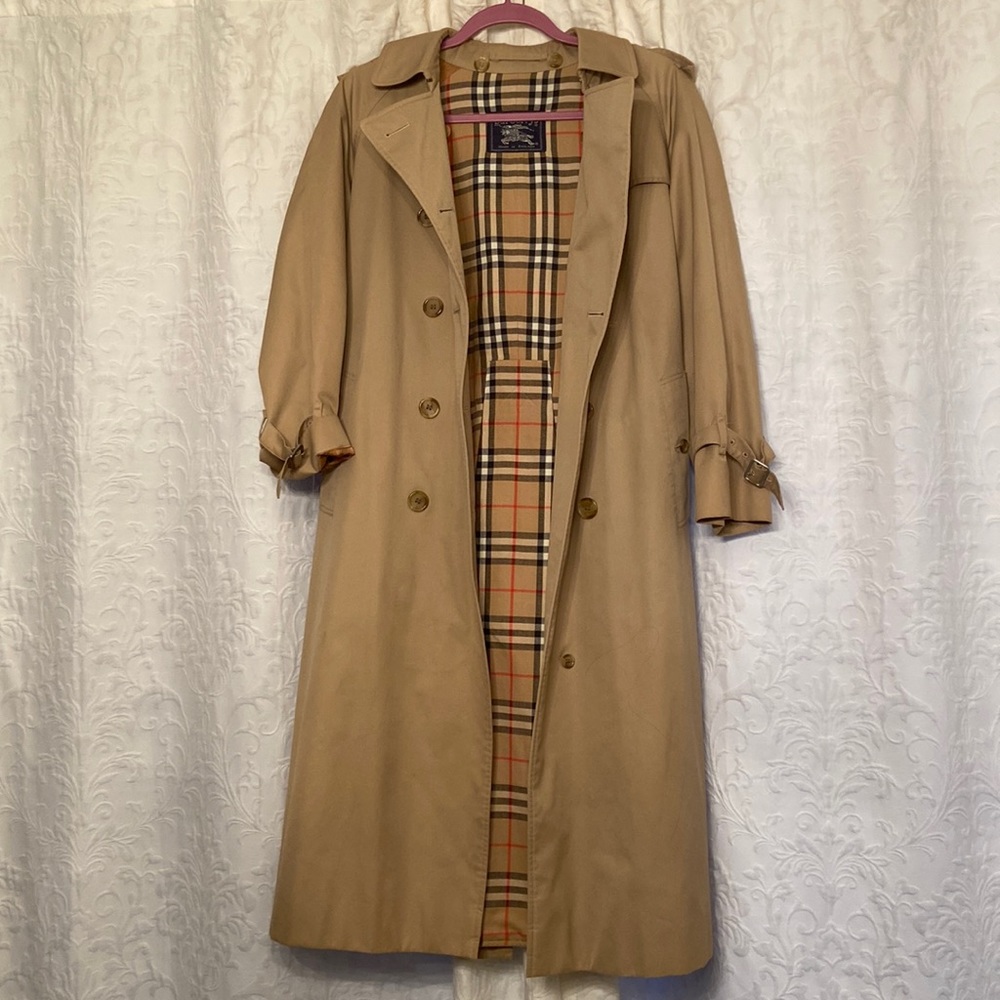 Burberry’s trench coat with wool insert